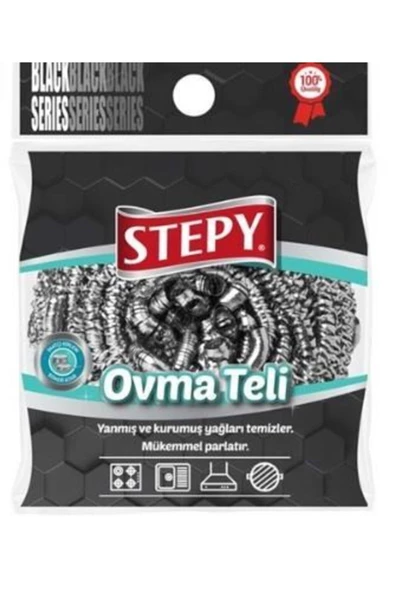 STEPY Black Ovma Teli Tekli ürün görseli 1