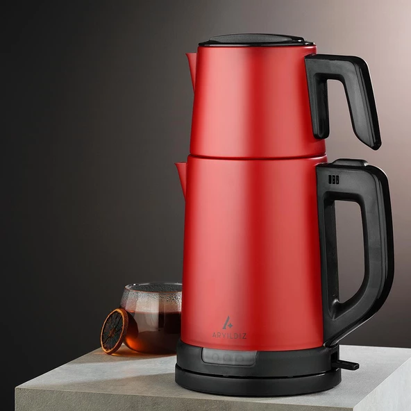 Aryıldız Tea Harmony Çay Makinesi Kırmızı Ar256558 ürün görseli 1