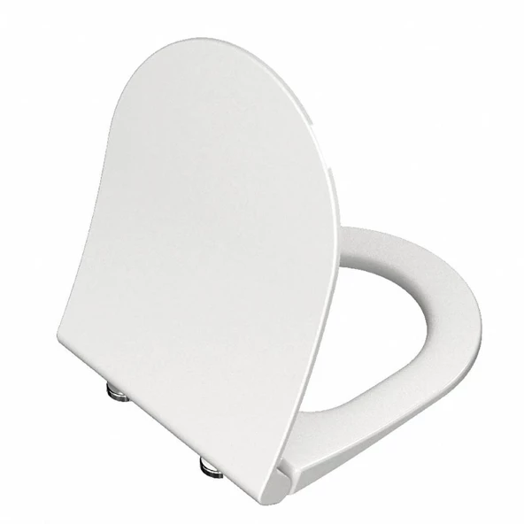 VitrA Slim Duroplast Yavaş Kapanan Klozet Kapağı Beyaz 110-003-009 ürün görseli 1