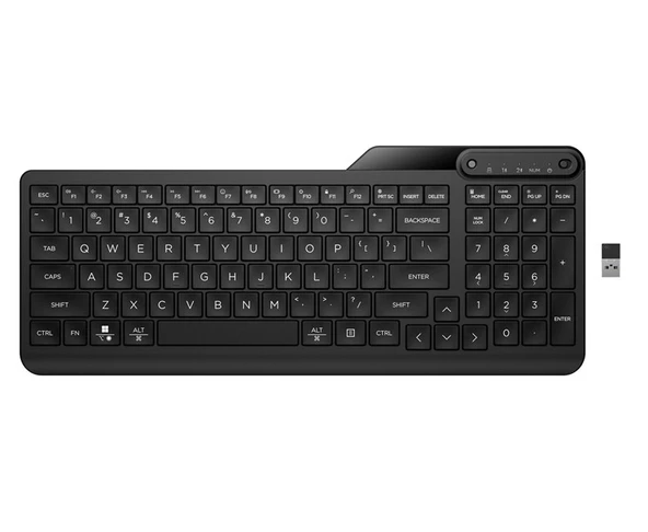 HP 475 Çift Modlu Kablosuz Türkçe Q Klavye Siyah ürün görseli 1