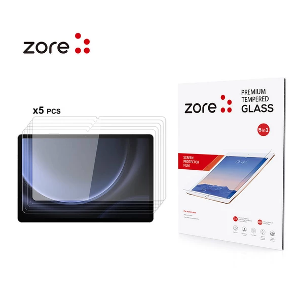 Galaxy Tab S10 Zore 5in1 Tablet Temperli Cam Ekran Koruyucu ürün görseli 1