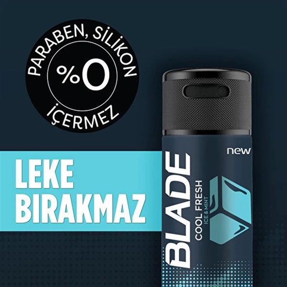 Blade Cool Fresh 150 ml Erkek Deodorant - Resim 2