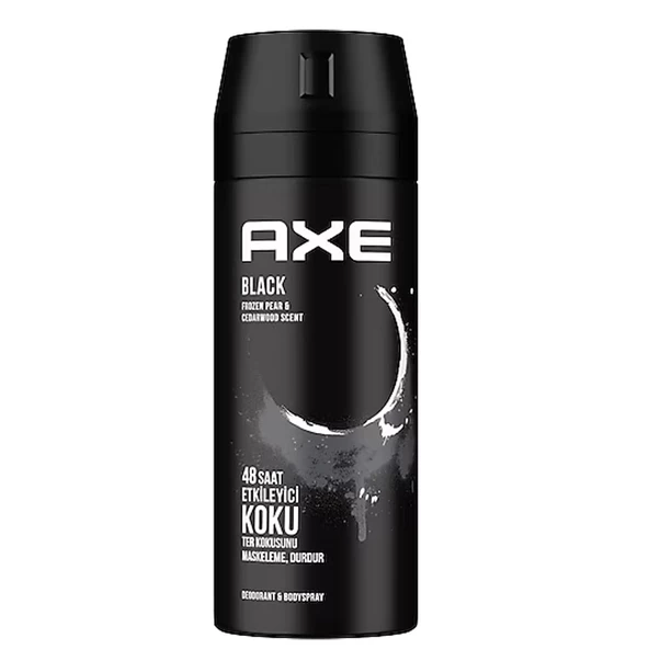 Axe Black Erkek Deodorant 150 ml 48 Saat Etkileyici Koku ürün görseli 1