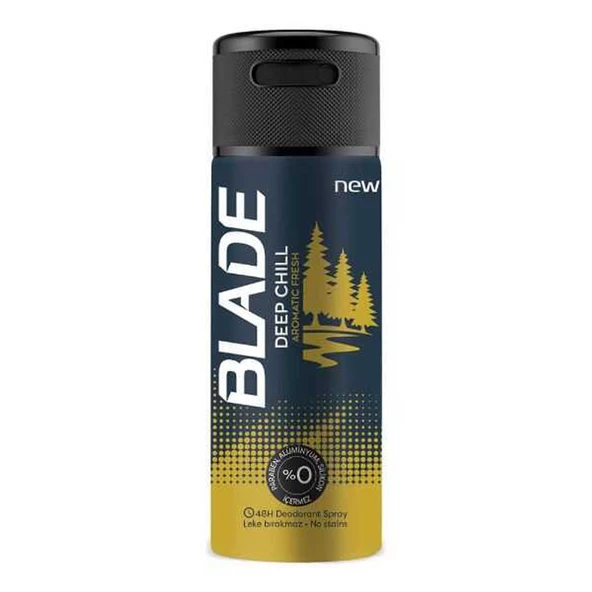 Blade Men Deep Chill 150 ml Erkek Deodorant ürün görseli 1