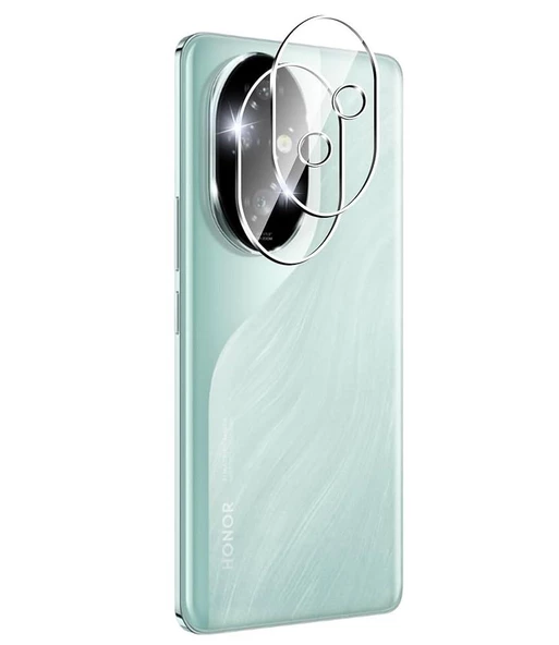 Honor 200 Pro Esnek Nano Kamera Lens Koruyucu (2 Adet) ürün görseli 1