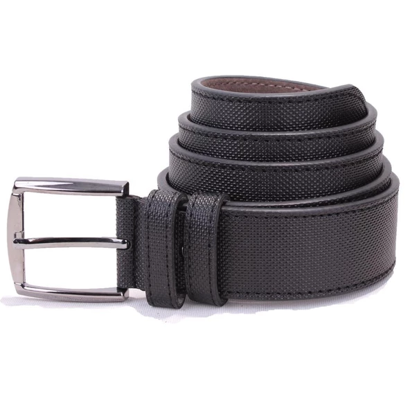 Dagoster DMK26-354 Siyah 4 cm Suni Deri Erkek Kemer ürün görseli 1