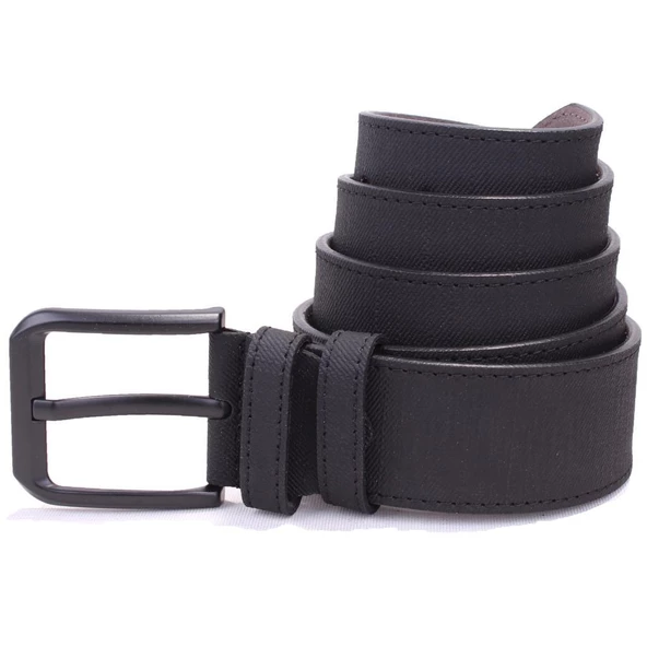 Dagoster DMK26-458 Siyah 4.5 cm Suni Deri Erkek Kemer ürün görseli 1