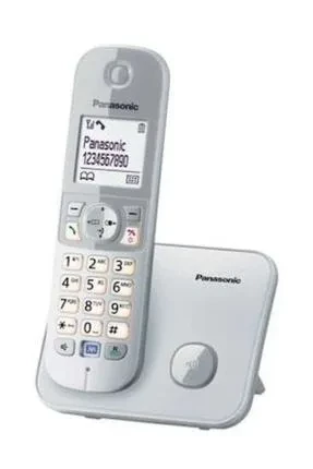 Panasonic Dect Telefon KX-TG6811 (Elektrik Kesintisinde Konuşabilme) BEYAZ ürün görseli 1