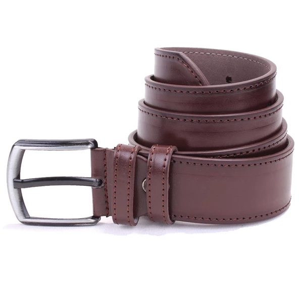 Dagoster DMK26-459 Kahve 4.5 cm Suni Deri Erkek Kemer ürün görseli 1