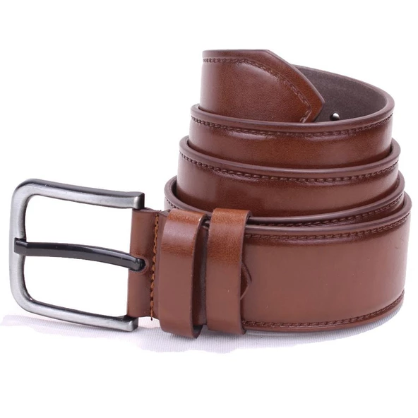 Dagoster DMK26-460 Kahve 4.5 cm Suni Deri Erkek Kemer ürün görseli 1
