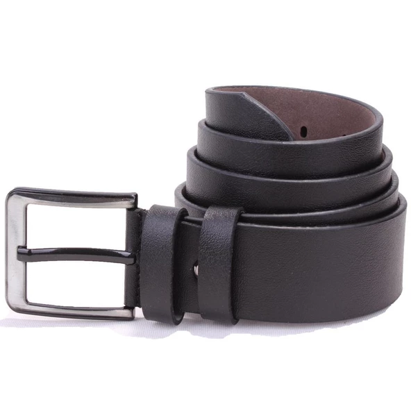 Dagoster DMK26-456 Siyah 4.5 cm Suni Deri Erkek Kemer ürün görseli 1