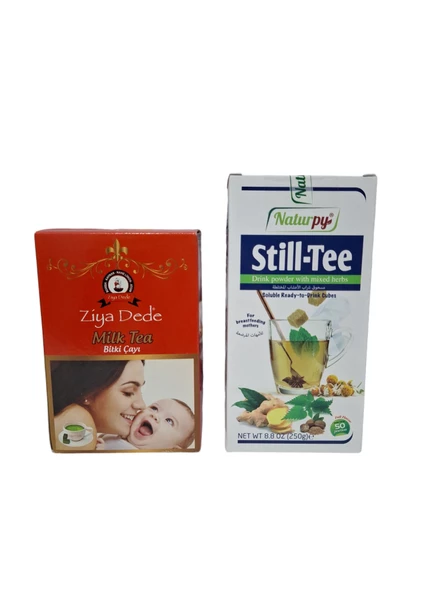 Ziya Dede Milk Tea + Naturpy Still-Tee ( Anne Sütü Çayı) 2 li Avantajlı Set ürün görseli 1