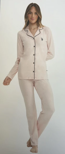 POLO 2 PARÇA BOYDAN PATLI PEMBE SET 11000 ürün görseli 1