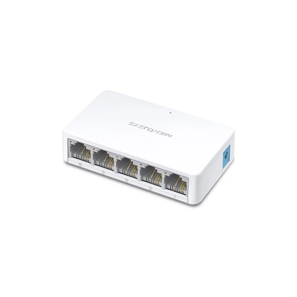 MERCUSYS 5port MS105 10/100 Yönetilemez Switch Masaüstü ürün görseli 1