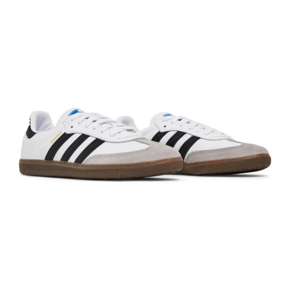 adidas Samba OG White Black Gum - Resim 3