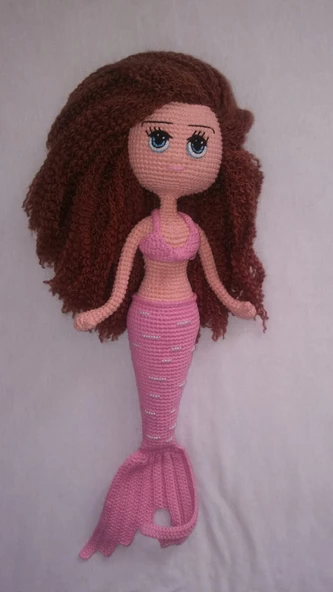 Deniz Güzeli Amigurumi Organik Oyuncak ürün görseli 1