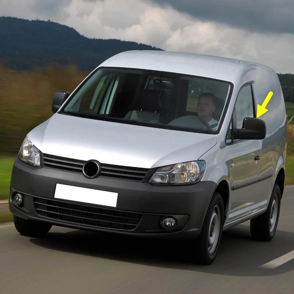 VW Caddy 2011-2015 Sol Dış Dikiz Aynası Komple Elektrikli 2K1857507K ürün görseli 1