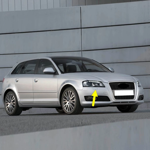 Audi A3 Sportback 2009-2012 Ön Sağ Far Yıkama Pompa Motoru 8P0955102B ürün görseli 1
