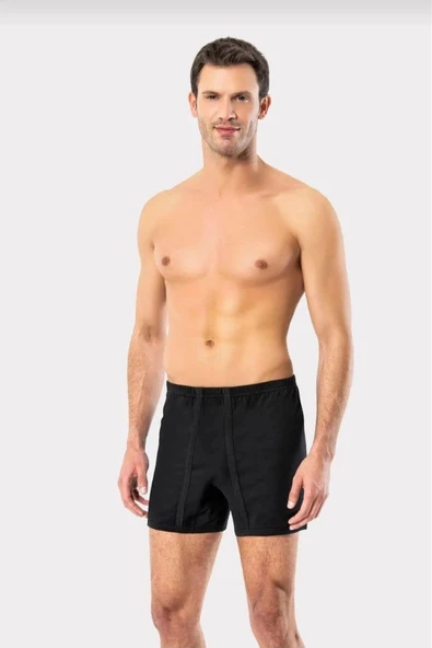 ERDEM 1350 ERKEK PENYE PAÇALI SPOR KÜLOT TEKLİ  SİYAH 2XL ürün görseli 1