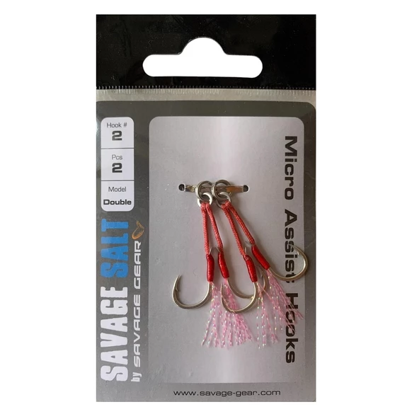 Savage Gear Micro Double Assist İğne No:2 (2'li Paket) ürün görseli 1