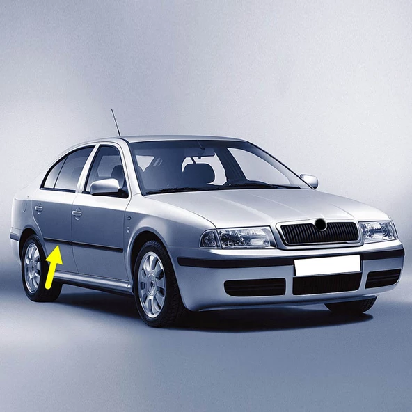 Skoda Octavia A4 2001-2009 Sağ Arka Kapı Çıtası Bandı 1U4853754C ürün görseli 1