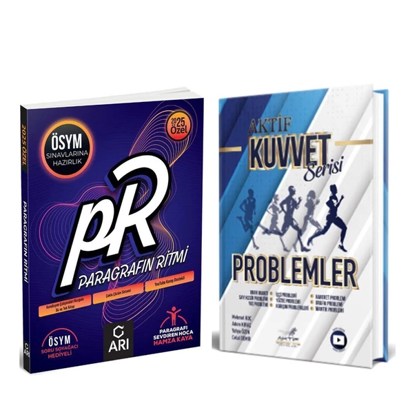 Arı Paragrafın Ritmi ve Aktif Ögrenme Problemler Soru Bankası 2 Kitap Set ürün görseli 1
