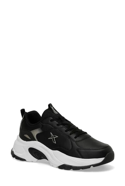 Kinetix Valeria Pu W 4Pr Kadın Sneaker Siyah Beyaz ürün görseli 1