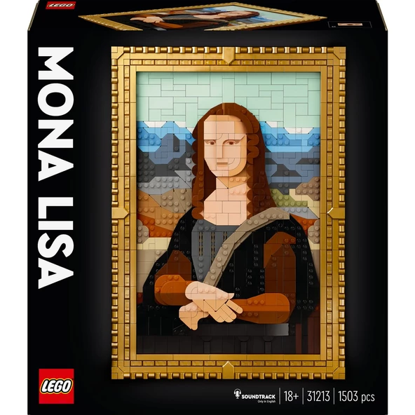 Lego Art Mona Lisa 31213 - Resim 3
