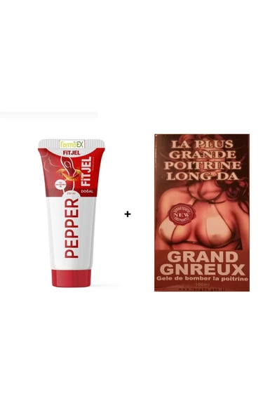 myfarmaex Göğüs Şekillendirici ve Irileştirici Krem + Sıkılaştırıcı Jel Avajlı Bakım Seti (La Plus Grande) ürün görseli 1