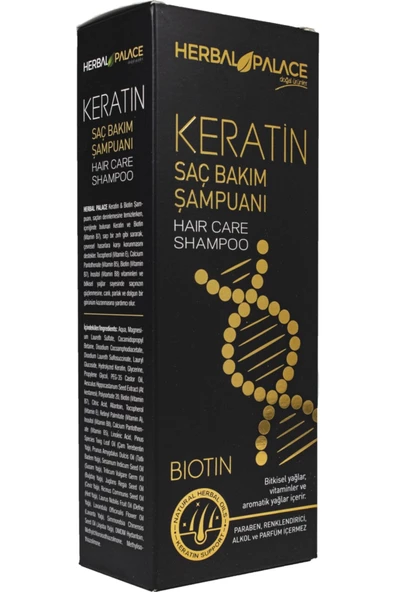 Herbal Palace Keratin Saç Bakım 400 ml Şampuanı ürün görseli 1