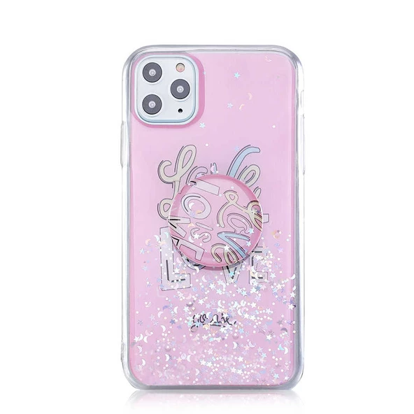 iPhone 11 Pro Max Kılıf Pop Soket Renkli Vale Silikon ürün görseli 1
