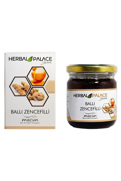 Herbal Palace 2 Adet Ballı Zencefilli Bitkisel Macun Karışım 230 Gr ürün görseli 1