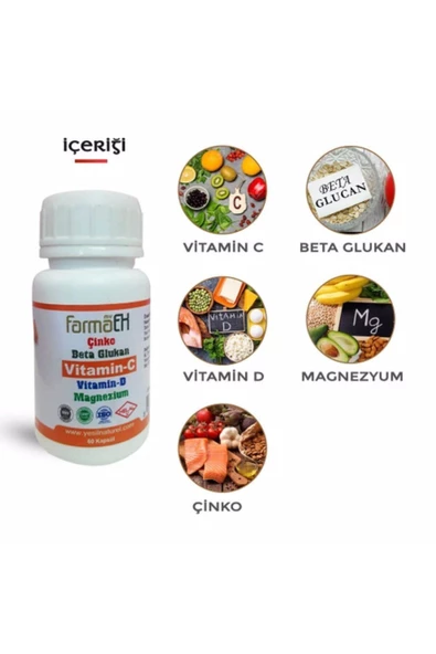 myfarmaex Beta Glukan Vitamin C - Resim 2