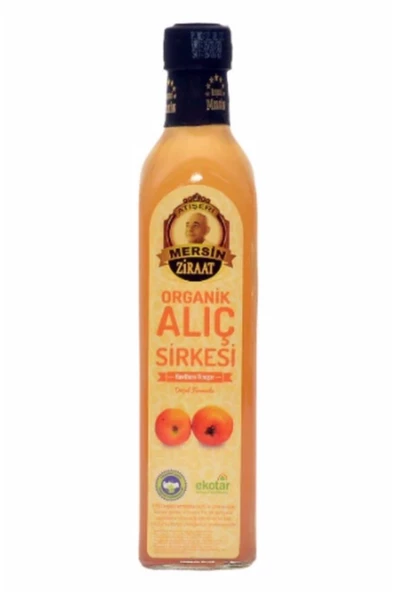 Akışık Atışeri Mersin Ziraat Organik Alıç Sirkesi 500 Ml ürün görseli 1