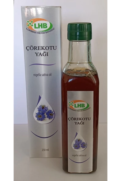 LHB Çörek Otu Yağı 250ml (nigella Sativa Oil) (soğuk Sıkım) Nhr... ürün görseli 1