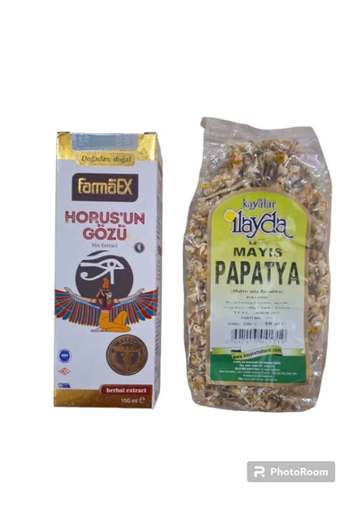 myfarmaex Horus'un Gözü Mix Ekstrat + Mayıs Papatya 2li avantajlı set ürün görseli 1