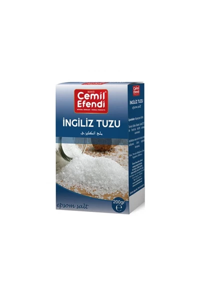 Cemil Efendi 200 gr Doğal Ingiliz Tuzu - Tazelik Ve Lezzet Dolu Beslenme ürün görseli 1