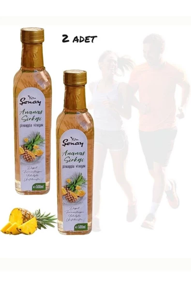 Şenay Ananaslı Detoks Sirkesi Ananas Sirkesi 500 ML ürün görseli 1