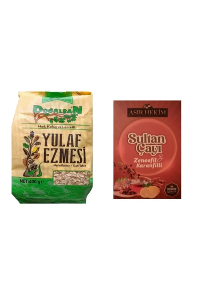 Doğalsan YULAF EZMESİ & SULTAN ÇAYI MUHTEŞEM İKİLİ AVANTAJLI SET ürün görseli 1