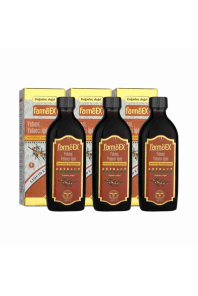 myfarmaex Yabani Iğde, Yalancı Iğde Ekstraktı 150 ml 3 Adet ürün görseli 1