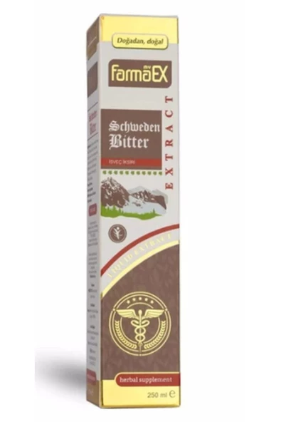 myfarmaex My Farmaex Isvec Swedish Bitters 250ml X 2 Adet ürün görseli 1