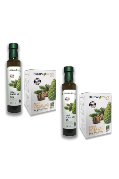 Herbal Palace 2 Adet Servi Kozalağı Karışımı Ve 2 Adet Servi Koz. Özü ürün görseli 1