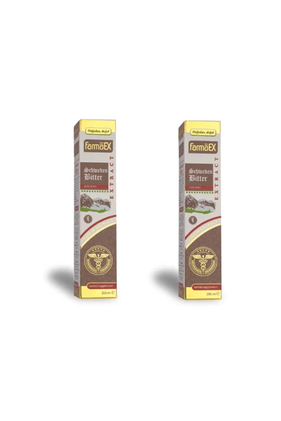 myfarmaex İsveç Şurubu İSVEÇ İKSİRİ Ekstraktı 250 ml (alkolsüz)  2 adet ürün görseli 1