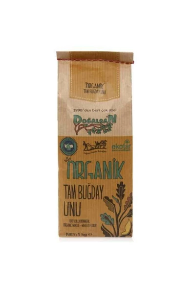 Doğalsan Organik Tam Buğday Unu 1 Kg ürün görseli 1