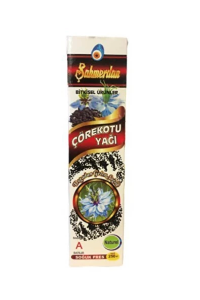 Şahmerdan Çörek Otu Yağı Soğuk Sıkım 250 ml ürün görseli 1