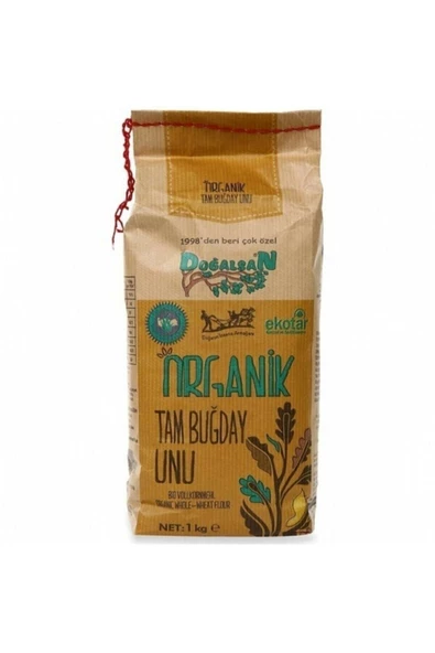 Doğalsan Organik Tam Buğday Unu 1 kg ürün görseli 1