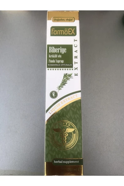myfarmaex Biberiye Ekstrat 250 ml ürün görseli 1