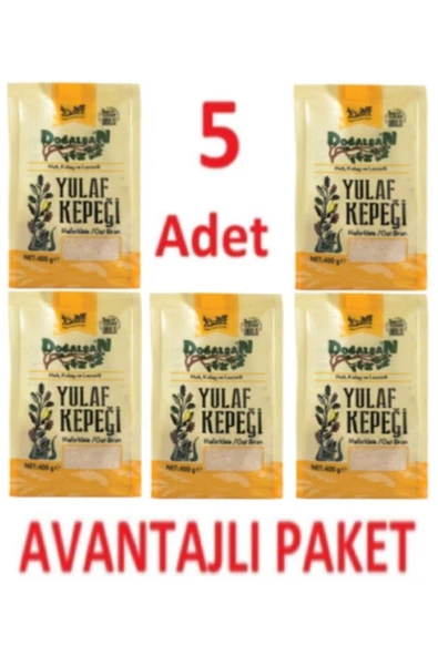 Doğalsan Yulaf Kepeği 400gr X 5 Adet Avantajlı Set ürün görseli 1