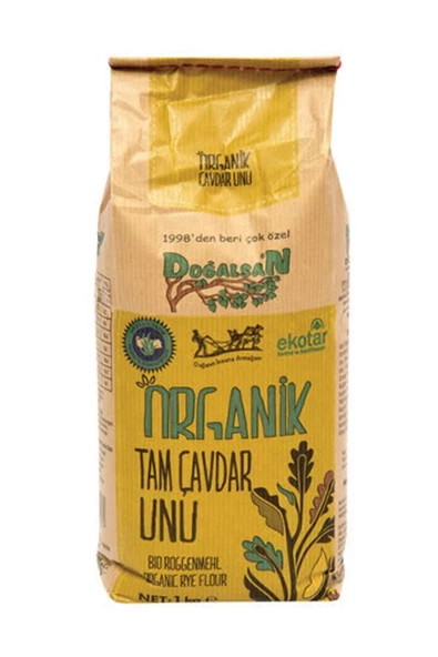 Doğalsan Organik Tam Çavdar Unu 1kg ürün görseli 1