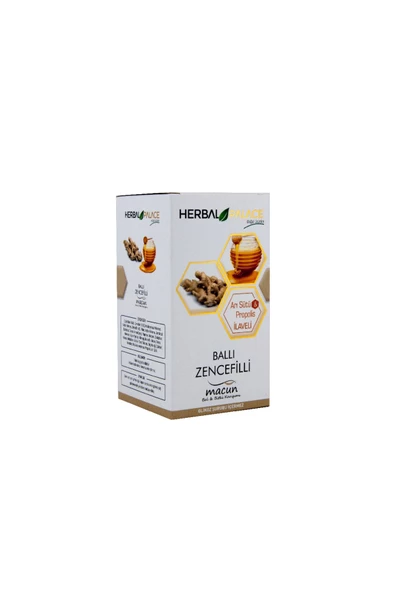 Herbal Palace H.p Ballı Zencefilli Bitkisel Macun (arı Sütlü) ürün görseli 1